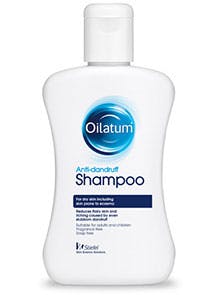 oilatum scalp anti-dandruff shampoo bottle
