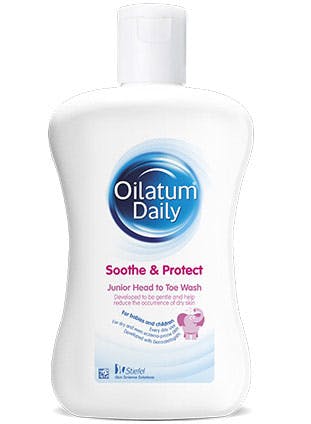 oilatum sooth & protect junior head to toe wash