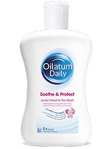 soothe & protect junior head to toe wash bottle
